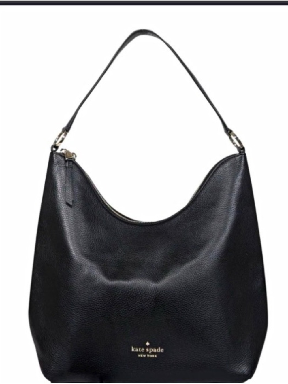 kate spade Black Leather Shoulder Hobo Bag
*Dust bag included